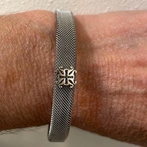 Rustic Cuff Silver Bracelet
